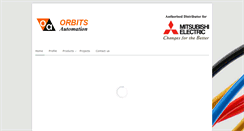 Desktop Screenshot of orbitsautomation.com